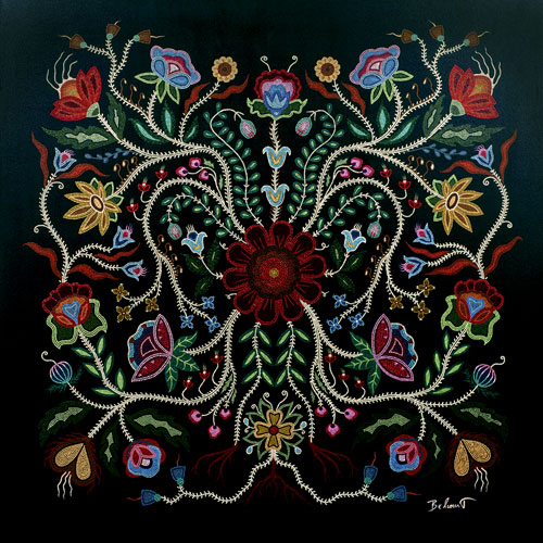 Native-American floral beadwork show at the Autry traces history