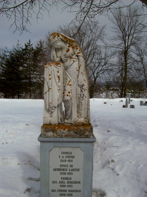 Hajo: Cimetière Tombeau Bougie funéraire Hiver Neige Bougie de… impression  d'art