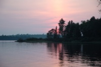 Réserve faunique La Vérendrye au petit matin. Photo Steve Deschênes  © Sepaq