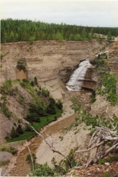 Canyon de la Rivière Observation, 2001, © Geneviève Brisson