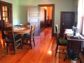 One of the rooms of the Gabrielle Roy House