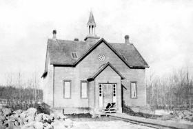 Église Saint-Joachim,1896. Missionary Oblates, Grandin Archives.
