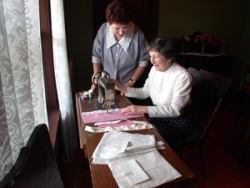 Animation dans la maison Gabrielle-Roy.