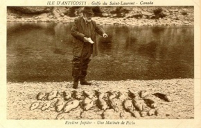 Matinée de pêche sur la rivière Jupiter © BAnQ