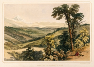 Vallée de la rivière Willamette, Oregon Historical Society.