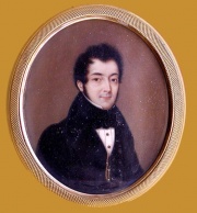 Presumed portrait of Alexis de Tocqueville © Conseil de l'Ordre des avocats de Paris