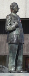 The Statue of the General de Gaulle in Quebec City. Photo: Martin Fournier