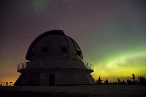 The observatory in Mont Mégantic