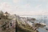 La basse-ville de Québec et le château Saint-Louis, vus du parapet de la haute-ville, 1833