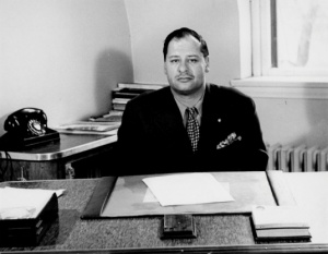 Louis Leprohon, gérant de CKSB de 1946 à 1948. 