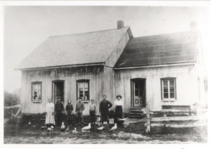 Famille de Damase Richard, Saint-Ubalde, vers 1910.