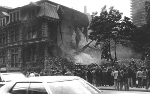 Démolition de la maison Van Horne, La Presse, 10 septembre 1973