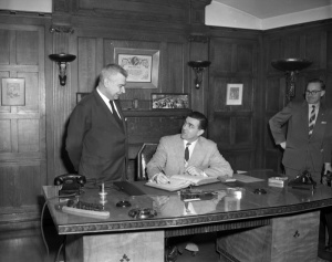 Tribute to Maurice Richard for his 500th career goal at the École Technique, 1958