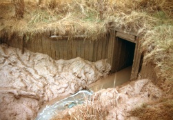 The Sluice of an Aboiteau-style dike, Beaumont