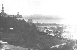 Le parc Frontenac vers 1898