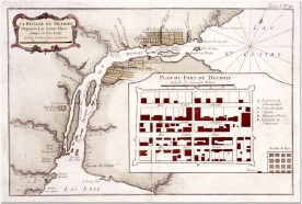 Map of the Bellin Strait, 1752