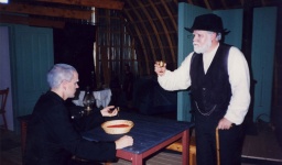 La pièce « La Trahison » de Laurier Gareau préenté lors de la 16e Fête fransaskoise à Bellevue en 1995