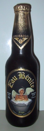 Bouteille de bière «Eau bénite» (Québec, Canada), 2006