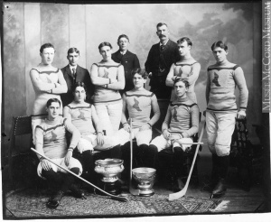 Équipe de hockey Shamrock, Montréal, QC, 1899