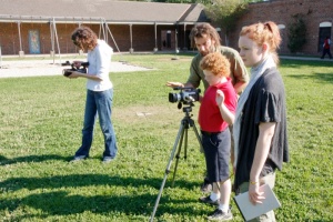 Tournage du court-métrage «La balle et le fantôme»