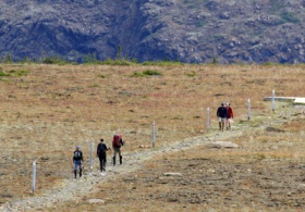 Hiking on Mt. Albert, © M. L'Italien/ Parc national de la Gaspésie