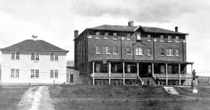 Edmonton: Juniorat Saint-Jean, 1910. Missionary Oblates (Grandin Archives)