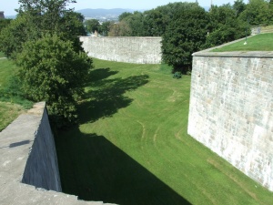 Les fossés de la Citadelle