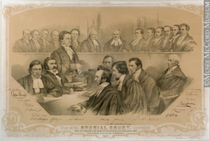 Cour spéciale, assemblée en vertu de l'acte seigneurial du parlement provincial de 1854