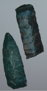 Artefacts amérindiens datant de milliers d'années