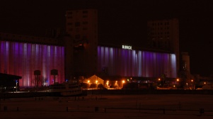 Grain silos in the Old Port