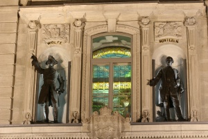 Niches on the Parliament Building façade