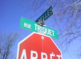 La rue Triquet dans le quartier Saint-Yves à Québec