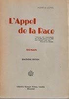 L'Appel de la race, de L. Groulx