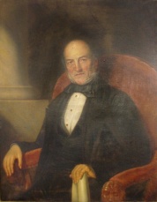 Portrait du Dr. Joseph Morrin, maire de Québec en 1855, par Théophile Hamel