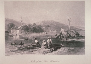 Le lac des Deux Montagnes au XIXe siècle