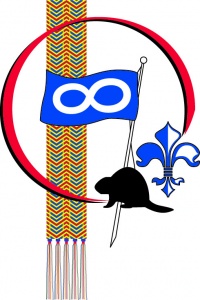 Le logo de la Communauté métisse du Domaine du Roy et de la Seigneurie de Mingan