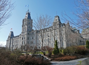 The Parliament Building in Québec City