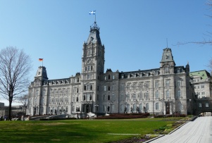 La façade du Parlement