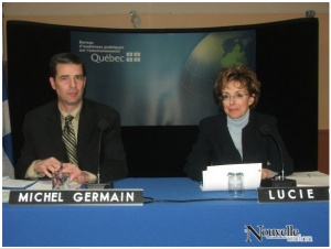 Audience publique sur le projet éolien, au Centre communautaire de Plessisville, 2009 