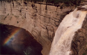 Vauréal River Falls, 2002, © Geneviève Brisson