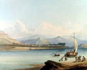 A Missouri River journey, 19th Century