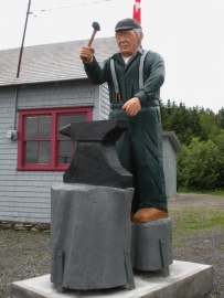 Le forgeron Michaud - Saint-François-de-Madawaska