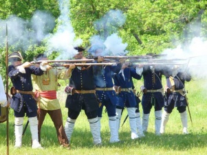 Reconstitution historique de la Compagnie La Vérendrye au Manitoba