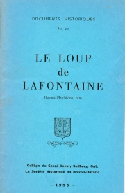 La première édition de l'histoire du loup, 1955