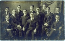 Étudiants du Collège d'Arthabaska - Cours supérieur, 1920-21
