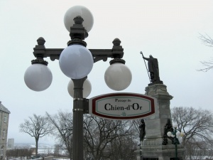 Le passage du Chien-d'Or à Québec, 2009