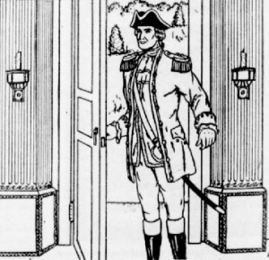 Le colonel Philibert, sous la plume du dessinateur Paul-A. Turcotte
