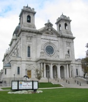 La basilique et co-cathédrale Sainte-Marie à Minneapolis. Tangi Villerbu‎‎