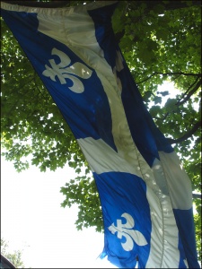 Québec: on t'aime! Drapeau du Québec, 2005