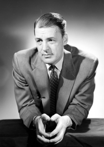 Gérard Fillion, directeur du quotidien Le Devoir de 1947 à 1963, photographié en avril 1956